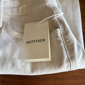 MOTHER Cream Mini Dress